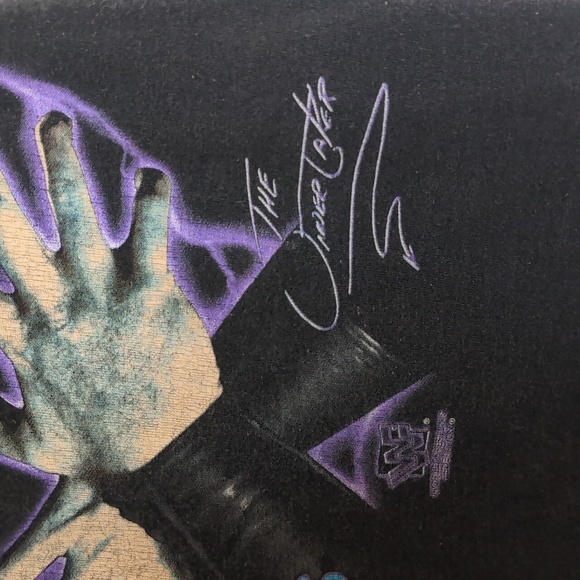 Rare Vintage WWF Wrestling 1997 Undertaker "The Dark Days" T-Shirt Tee M Medium - Picture 6 of 13